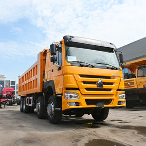 Camions à benne basculante Howo d'occasion à faible kilométrage 8x4 380HP Benne à benne basculante Kit de maintenance complet pour l'Afrique - Product Image 2