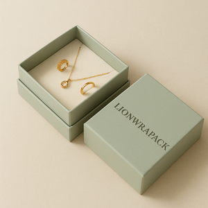 Scatola per Imballaggio Gioielli Personalizzata all'Ingrosso |   Scatola di Carta di Alta Qualità con Inserto <span class=keywords><strong>in</strong></span> Schiuma per Regali o Esposizione al Dettaglio - Product Image 4
