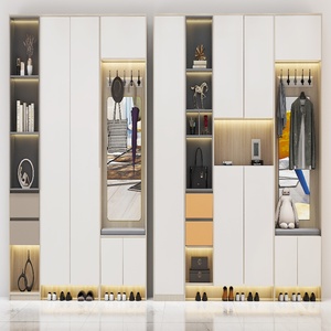 Mueble Zapatero de Madera Maciza de Tamaño Personalizado, Moderno, Fácil de Montar, Ecológico, de Alta Calidad y Elegante para Sala de Estar, Hogar u Hotel - Product Image 2