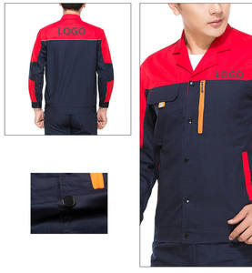 Livraison rapide en stock, ensembles de vêtements de travail pour hommes et femmes, mode estivale, coton et polyester, logistique d'usine, <span class=keywords><strong>garage</strong></span> - Product Image 5