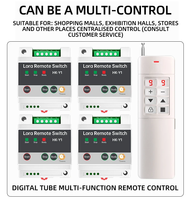 Commutateur de télécommande de compte à rebours 24V de haute qualité HK-Y1-DC24X 72*95*58mm DC24V avec courant maximum 10A