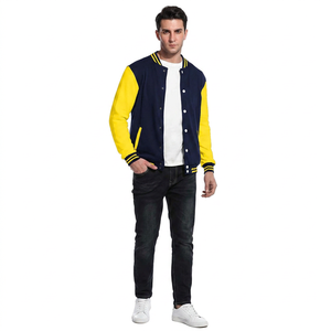 Wholesale Best Quality <b>Top</b> Selling Custom Design Front Embroidery Plus Size Winter Varsity Jackets Breathable <b>Woolen</b> Fabric Fast - Product Image 1