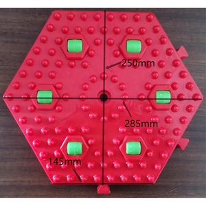 Cầu Vồng Trượt Sân Chơi SurfacingTiles Khối Nhựa Khô Trượt Tuyết Tòa Án Gạch Cho Rắn Cầu Vồng Trượt - Product Image 5