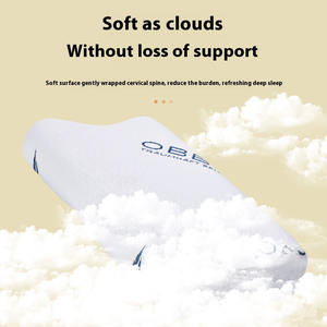 Oreiller cervical ergonomique en mousse à mémoire de forme pour le soulagement des migraines et des tensions Céphalées OEM Support de traction cervicale directement de l'usine - Product Image 4