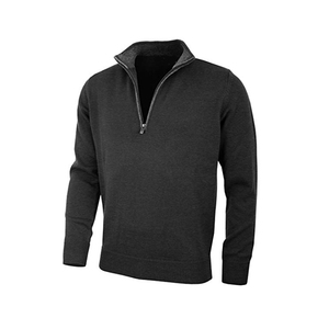 Venta al por mayor: Novedad, la más vendida, talla grande, impermeable, de punto, lisa, de invierno, con media cremallera - Product Image 4