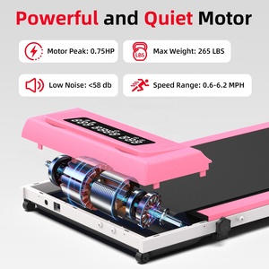 Caminadora Plegable <span class=keywords><strong>OKIO</strong></span> para Ejercicio Físico, Ajustable, Mecánica, para el Hogar, con Pantalla LED, Mini Caminadora Metálica - Product Image 3