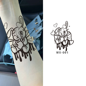 Tatuaggio Temporaneo con Motivi <span class=keywords><strong>Carini</strong></span>, Superficie Opaca Duratura, Adesivo Semi-permanente Impermeabile per Uomo - Product Image 2