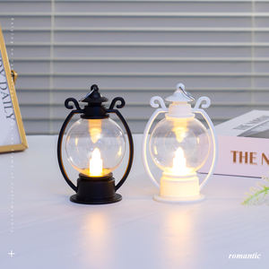 Lampada <span class=keywords><strong>a</strong></span> rétro LED <span class=keywords><strong>a</strong></span> forma di candela portatile decorazione interna <span class=keywords><strong>a</strong></span> olio con telecomando per feste natalizie - Product Image 2