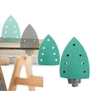 แผ่น<span class=keywords><strong>กระดาษทราย</strong></span> PMS สามเหลี่ยม100X150มม. สีเขียวปรมาณูขัดหัวใจสีเขียวปรมาณูแผ่นทรายสีเขียว - Product Image 6