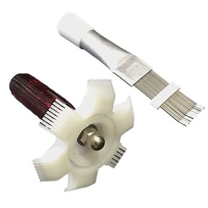 Peine de limpieza de acero inoxidable para aletas de unidad exterior de aire acondicionado, accesorio duradero - Product Image 2
