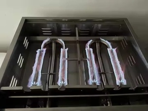 Plaque de cuisson au gaz commerciale en acier inoxydable, friteuse à gaz de table, station de barbecue Teppanyaki au gaz TB01, en acier inoxydable commercial - Product Image 3