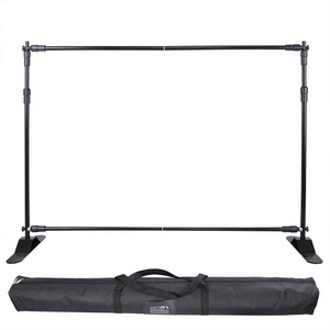 Soporte Ajustable de 10 Pies para Pancartas y Telones de Fondo, Exhibidor Expandible - Product Image 6