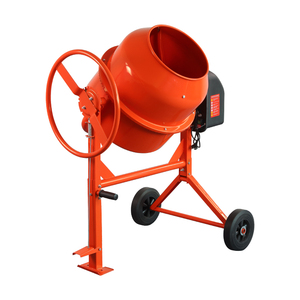 Betoneira Elétrica Portátil Jiqian BQ120L de 120 Litros em Aço com Motor e Componentes Essenciais 2M/H - Product Image 2