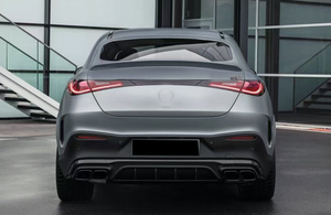 Diffusore Posteriore per <span class=keywords><strong>Mercedes</strong></span>-Benz <span class=keywords><strong>GLC</strong></span> <span class=keywords><strong>Coupé</strong></span> C254 2023+, Aggiornamento a GLC463AMG, Diffusore Posteriore Tipo GLC63 con Terminale di Scarico - Product Image 3
