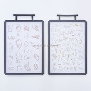 Grande planche à découper double face en PP avec poignée pour viande, fruits et légumes - Product Image 5