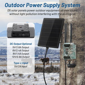 Panel Surya Mini OEM IP67 5V Output 4W Plug and Play dengan Lifepo4 untuk Bel Pintu Rumah untuk Penggunaan Luar Ruangan - Product Image 6