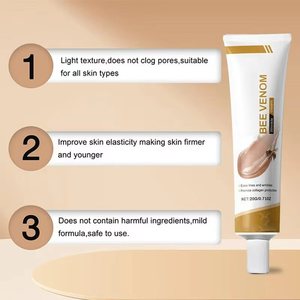 Crème Visage Hydratante et Adoucissante au <span class=keywords><strong>Venin</strong></span> <span class=keywords><strong>d</strong></span>'<span class=keywords><strong>Abeille</strong></span> Naturel, Meilleure Vente OEM, Tube de Jour pour Tous Types de Peau - Product Image 5