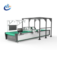 BZ nueva llegada automática Dieless cuero genuino CNC PU cuero perforado máquina con equipo de plotter
