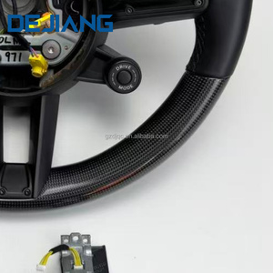 Volante Deportivo de Fibra de Carbono de Alta Calidad para <span class=keywords><strong>Porsche</strong></span> CARRERA GT 991 <span class=keywords><strong>911</strong></span> 992 718 Multifunción, Duradero, Gran Venta, OEM - Product Image 4