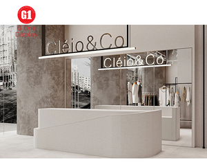 Custom Men Clothing Showcase | Garment Shop Display Fixtures & Clothing Cabinet for Retail Store Design - Product Image 6
