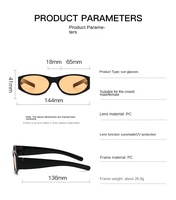 2025 lunettes de soleil de créateur de luxe rétro PC cadre ovale Style européen américain mode Punk confortable pas cher lunettes de soleil