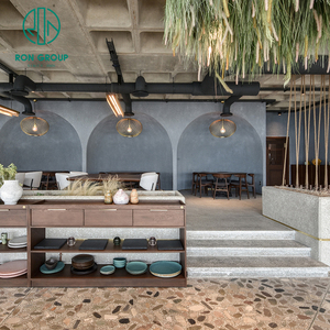 Combinaison de table et de chaise en bois au design tendance de haute qualité pour les ensembles de meubles de siège de café et de restaurant en Roumanie - Product Image 6