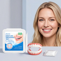 Prothèses dentaires supérieures et inférieures, couvre-dents pour un sourire parfait, placages confortables, pâte dentaire flexible, appareils dentaires pour doublement améliorer l'apparence