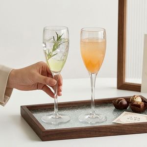 Custom Logo Acrylic & Wine <b>Glasses</b> Reusable Shatterproof Eco-Friendly Lightweight 180Ml Capacity for Weddings Parties - Product Image 3