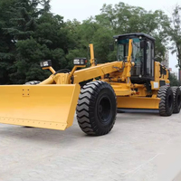 Niveleuse à moteur PY220C, moteur haute puissance 220 CV, moment de charge élevé, machine de construction routière robuste et durable, 35 km/h