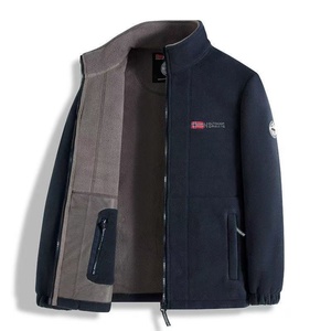Vestes d'extérieur pour hommes en polaire thermique standard Softshell pour l'hiver en Norvège, streetwear, randonnée - Product Image 2