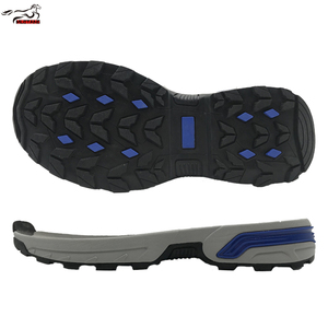 Semelles décontractées en caoutchouc TPU transparent et léger Mustang pour hommes – Résistantes à l'usure, amortissantes, durables et antidérapantes pour le Vietnam - Product Image 1