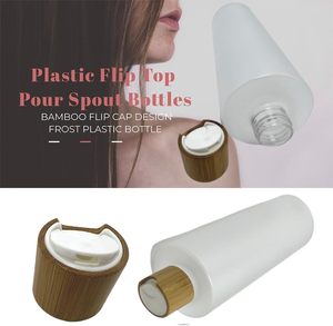 ขวดบรรจุภัณฑ์ของเหลว HDPE สีขาว ขนาด 200 มล. สำหรับโลชั่นหรูหรา แชมพูบีบได้ ใช้สำหรับเครื่องสำอาง ร้านเสริมสวย และร้านตัดผม - Product Image 5