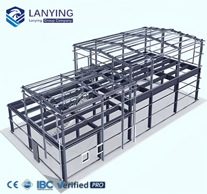 Officina prefabbricata del magazzino della struttura d'acciaio leggera della costruzione della struttura d'acciaio - Product Image 5