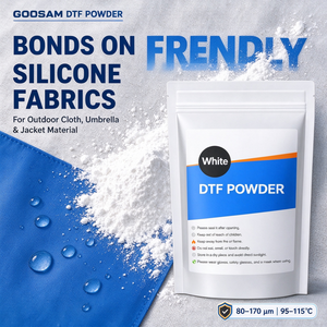 Wholesale High Quality Shaking Adhesive TPU 80-200um Heat Transfer Hot Melt Powder for T-<b>Shirt</b> Direct to Film Printing - Product Image 1