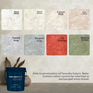 Peinture intérieure en velours acrylique Faible teneur en COV Lavable Résistant au frottement Revêtement doux au toucher pour les murs décoratifs Application au pinceau - Product Image 1