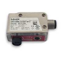 Nouveaux capteurs optiques LEUZE originaux KRT18BM.V2/G6T-M12, capteur de marquage couleur analogique, économique, en stock