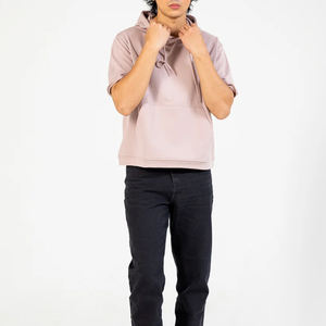 Sudadera con Capucha Personalizada de Estilo Urbano para Hombre, Diseño Bordado, Corte Cuadrado, Mezcla de Algodón, Talla y Color Personalizados - Product Image 3