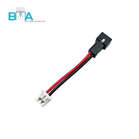 وصلة كهربائية أنثى إلى أنثى 1.25 مم 2Pin، 26 مم UL1061 28AWG، متوافقة مع Molex 51021 PicoBlade للربط الداخلي في الإلكترونيات الدقيقة