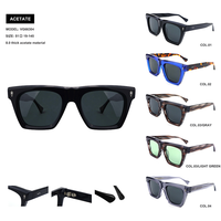 Gafas de Sol Hechas a Mano de Acetato para Viajes a la Playa, Protección UV400 Polarizadas, Calidad Premium, para Hombre y Mujer, Venta al Por Mayor