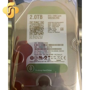 ฮาร์ดดิสก์ WD20EZRX สีเขียว ความจุ 2TB ขนาด 3.5 นิ้ว <span class=keywords><strong>SATA</strong></span> 6Gb/s สำหรับเดสก์ท็อป หน่วยความจำ 64MB ความเร็ว 5400RPM - Product Image 2