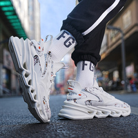 Chaussures de sport pour hommes de haute qualité, baskets de course Blade pour hommes, chaussures de jogging respirantes en maille, baskets de marche tendance