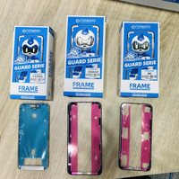 AVANT 2024 Offre Spéciale garde téléphone portable réparation cadre moyen lunette avec OCA pour iphone 15 pro max Original