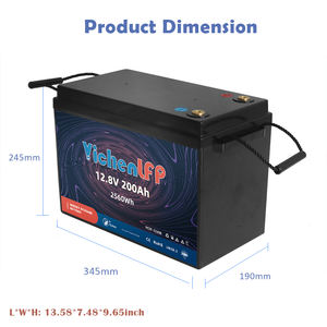 Batería de Ciclo Profundo de 12v 100ah, Compre el Paquete de Baterías de Fosfato de Hierro y Litio Recargable LFP, Caja de Paquete de Baterías DIY - Product Image 6