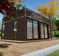 Casa Contenedor Prefabricada, Estructura de Acero Modular, para Uso en Obras de Construcción, Dormitorio para Trabajadores, Oficina, Campamento, Proyecto