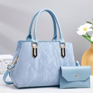 Conjunto de 2 Bolsos de Mano de Piel Sintética para Mujer, Estilo Casual para Trabajo al Aire Libre - Product Image 6