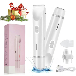 Beauty 2025 Rechargeable IPX7 Tondeuse Électrique Étanche Tondeuses Rasoir et Épilateur Pubien pour Femmes Bikini - Product Image 3