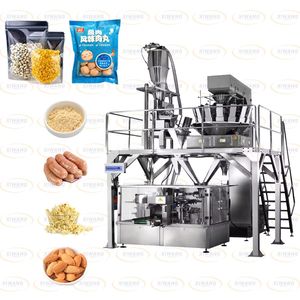 Máquina Selladora de Alimentos, Tabaco y Productos Agrícolas, Empaquetadora de Gránulos Plásticos para Bolsas y Sobres de Frutos Secos - Product Image 1