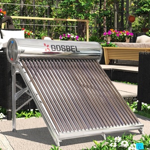 Gosbel Chauffe-eau solaire à geyser à basse pression en acier inoxydable <span class=keywords><strong>250L</strong></span> pour usage domestique - Product Image 6