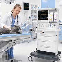 Station de travail d'anesthésie vétérinaire Mindray WATO EX 65 Pro avec contrôle électronique du débit et écran tactile, équipement vétérinaire