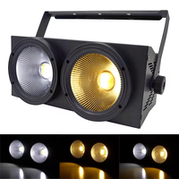 200W 2 Yeux COB Par Lumière Blanc Chaud Blanc Froid 2in1 Intérieur En Aluminium Public Blinder Effet Led Stage Light